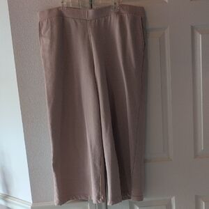 Pure JJill LG.Petite knit crop pants